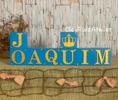 Decoração Infantil - Pequeno Príncipe Cubos 6x6cm