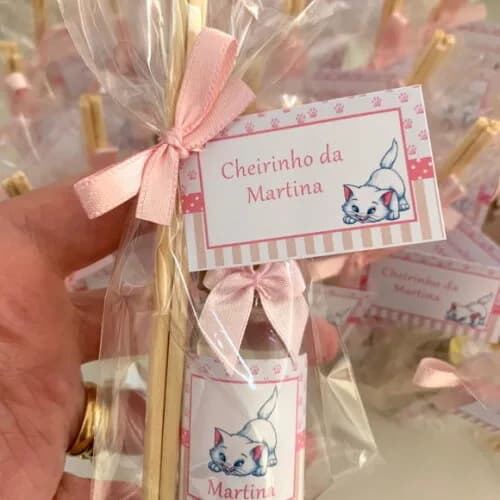 Lembrancinha Aromatizador Gatinha Marie