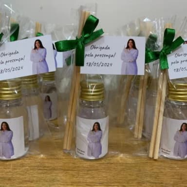 Mini Aromatizador Lembrancinha Formatura Biomedicina c/ Foto