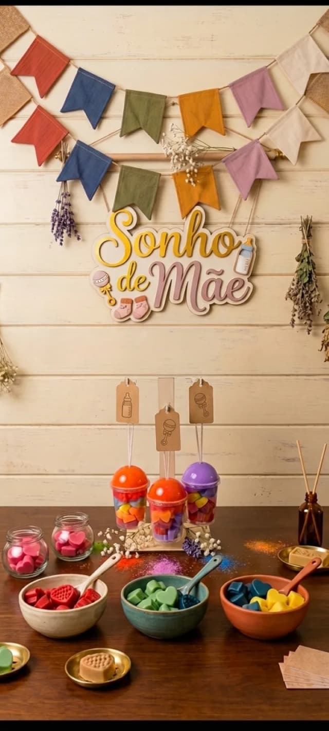 Kit Lembrancinha Mini Sabonetes Misto no Copo com Bucha  | Perfumado e Delicado