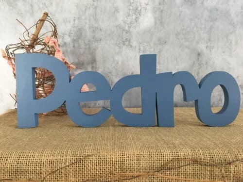 Letras Decorativas - nome em MDF