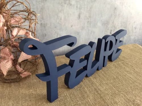 DISNEY - Letras de MDF -Nomes