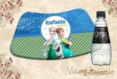 Rótulo Crystal Vip Frozen Fever - 00319