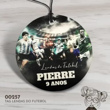 Tag Redonda Lendas do Futebol - 00257