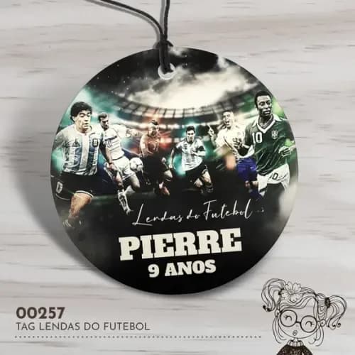 Tag Redonda Lendas do Futebol - 00257
