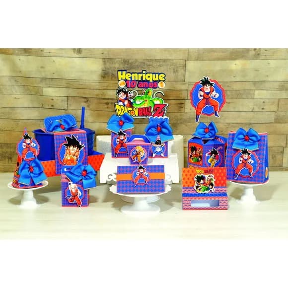 Kit 30 Lembrancinhas Dragon Ball Z