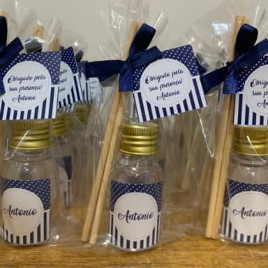 Lembrança Chá de Bebê Aromatizador Azul