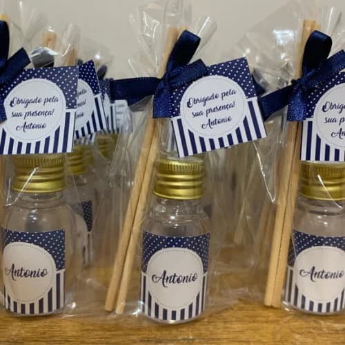 Lembrança Chá de Bebê Aromatizador Azul