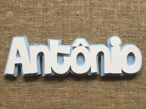 Letras Decorativas Sobreposição- Nome De Parede