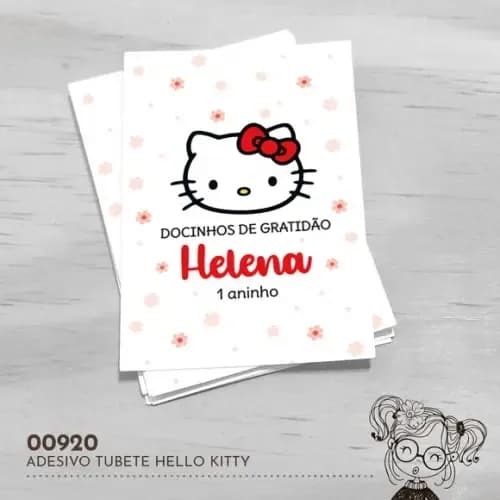 Adesivo Tubete Hello Kitty - 00920