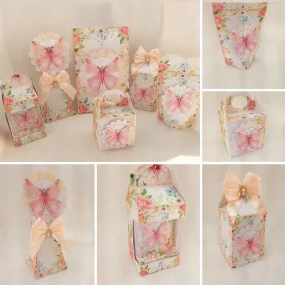 Kit 60 Lembrancinhas Jardim Encantado