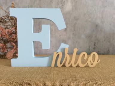 Letras Decorativas em MDF PERSONALIZADO 18cm