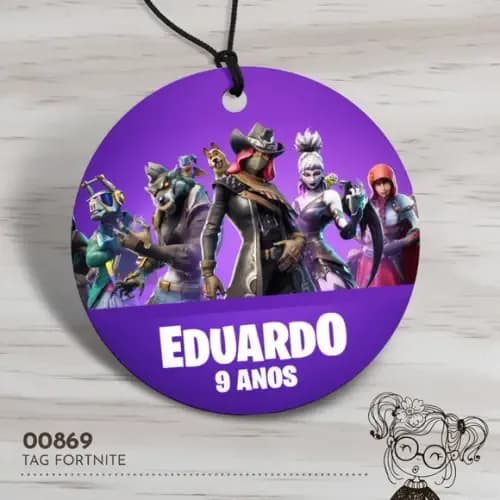 Tag Redonda Fortnite - 00869