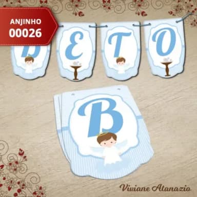 Bandeirola Anjinho - 00026