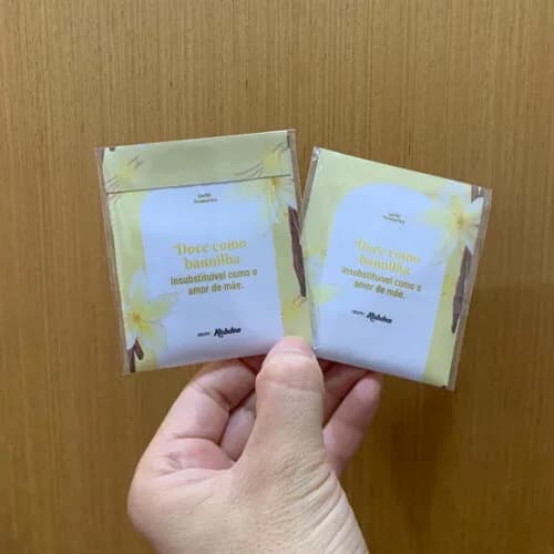 Brinde Dia das Mães Sachê Aromático Gaveta