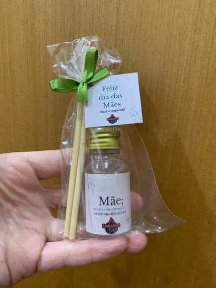 Brinde Dia das Mães Mini Aromatizador com Logo