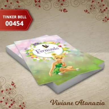 Adesivo Tubete Tinker Bell - 00454