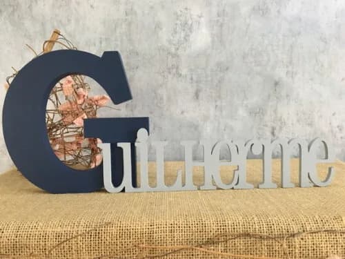 Letras Decorativas em MDF PERSONALIZADO 18cm