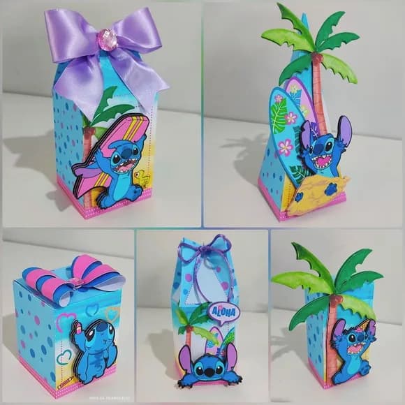 Kit 60 Lembrancinhas Stitch