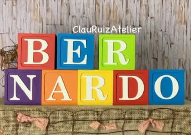 Cubos 10x10cm Ts Nomes