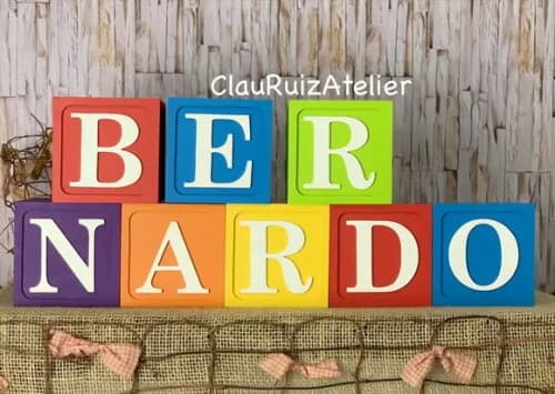 Cubos 10x10cm Ts Nomes