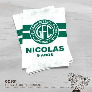Adesivo Tubete Guarani - 00931