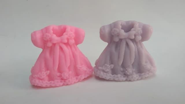 Lembrança sabonete perfumado vestido