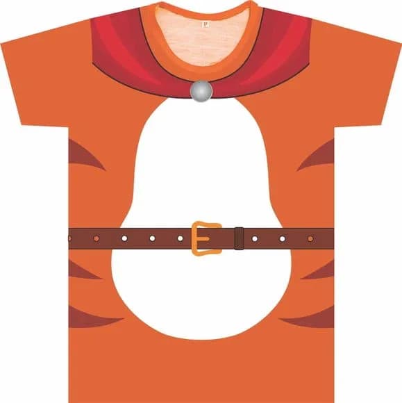 Camiseta Infantil Tema Gato Aventureiro com Capa e Cinto – Fantasia Divertida para Meninos
