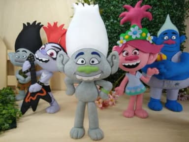Diamante - Trolls de Feltro - Guy Diamond