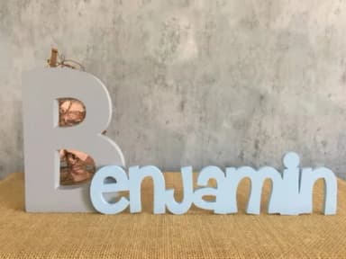 Letras Decorativas em mdf Personalizado 18cm