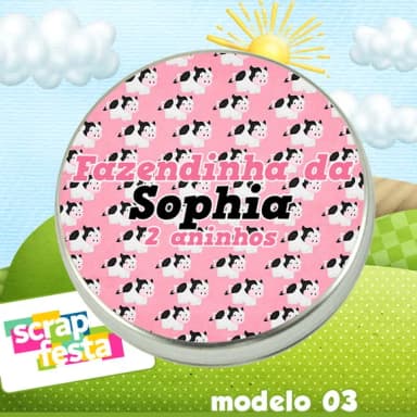 Latinhas Personalizadas Festa Fazendinha