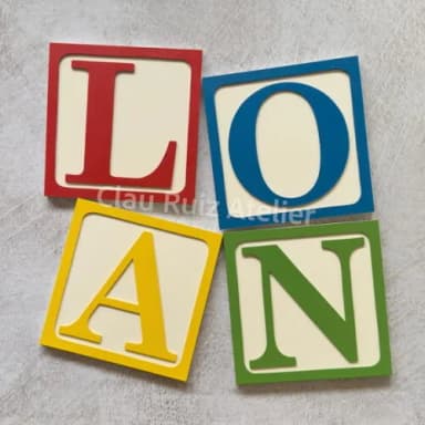 Quadros Toy Story 20x20cm Decoração Quarto de Bebê