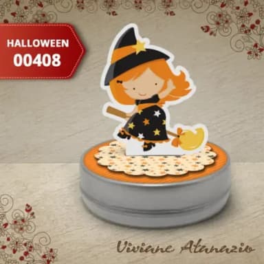 Latinha 3d Halloween - 00408