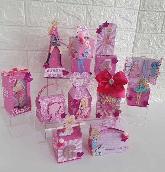 Kit 60 Lembrancinhas - Barbie