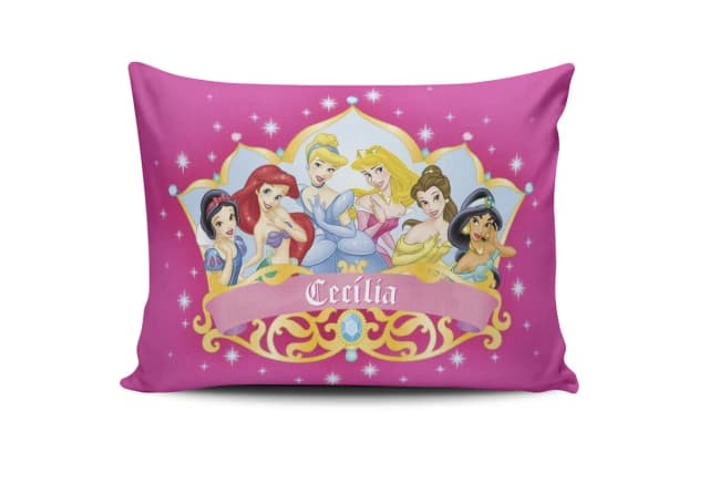 Almofadinha personalizada princesas