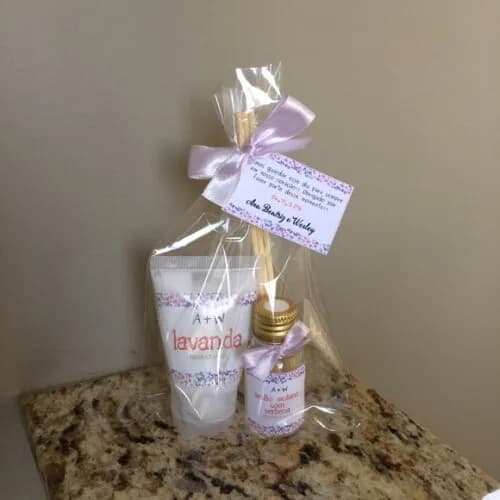 Lembrancinha para Casamento Hidratante + Aromarizador