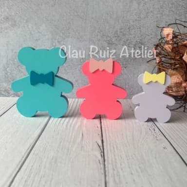 Ursos Trio Decoração Bebê