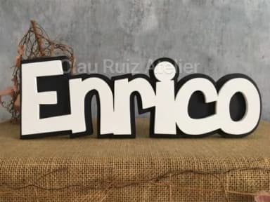 Letras Decorativas Nomes Sobreposição