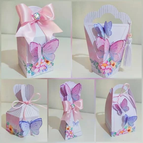 Kit 60 Lembrancinhas Jardim Encantado