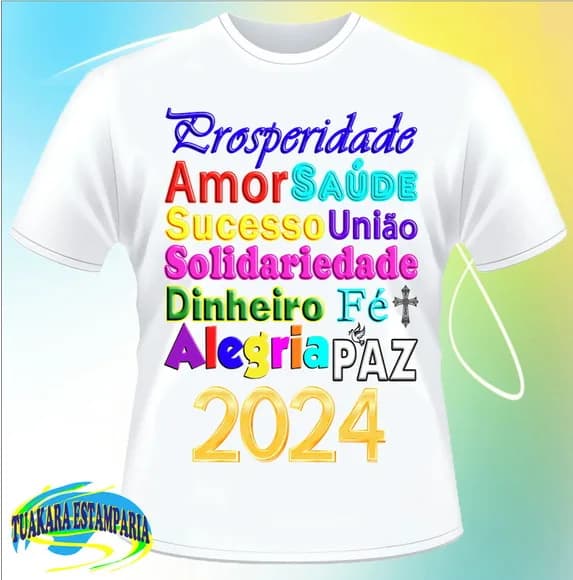 Camiseta Ano Novo 2024 - 03