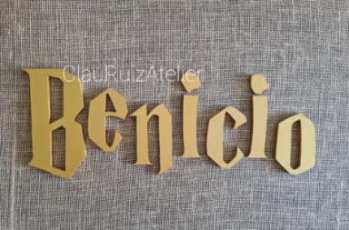 HARRY POTTER Letras Decorativas De Parede
