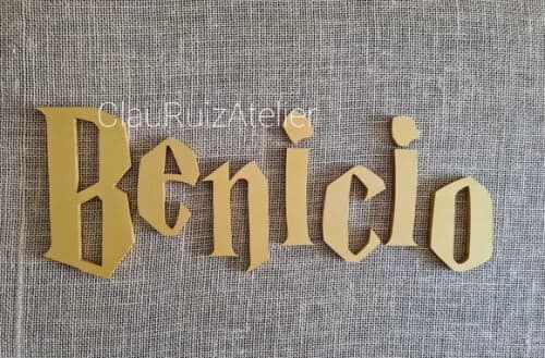 HARRY POTTER Letras Decorativas De Parede