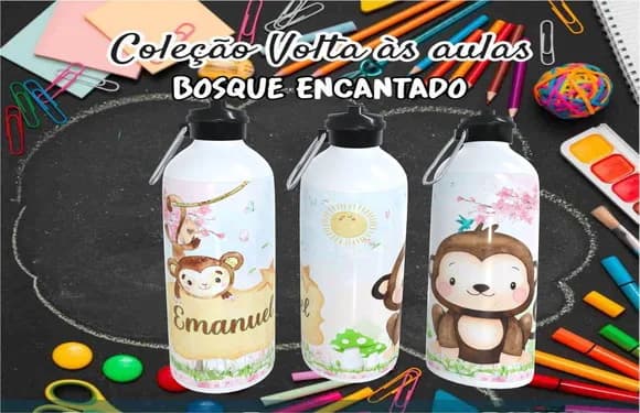 Garrafa Squeeze Personalizada