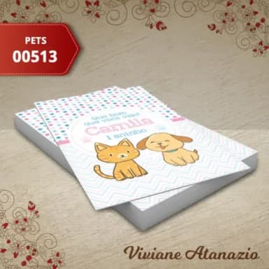 Adesivo Tubete Pets - 00513
