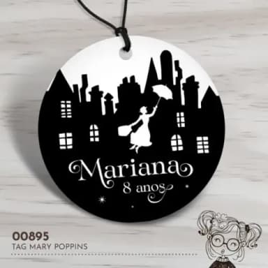 Tag Redonda Mary Poppins - 00895