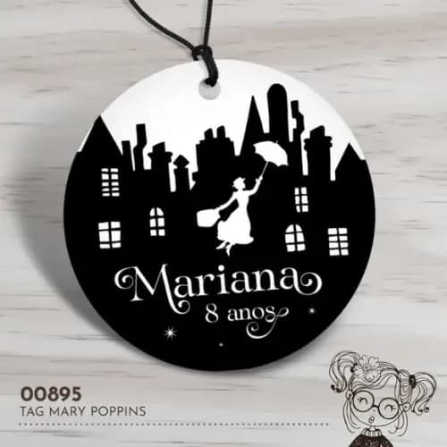 Tag Redonda Mary Poppins - 00895