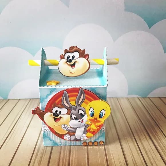 Kit 30 Lembrancinhas Looney Tunes