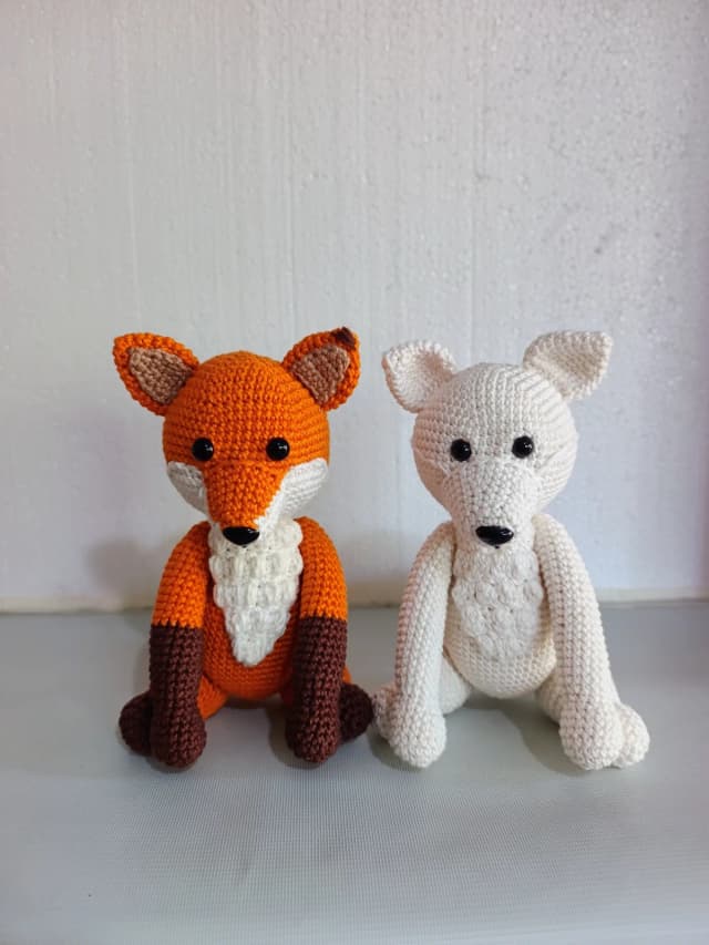 Amigurumi raposa
