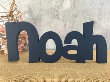 Letras de MDF -Nomes Linha CH
