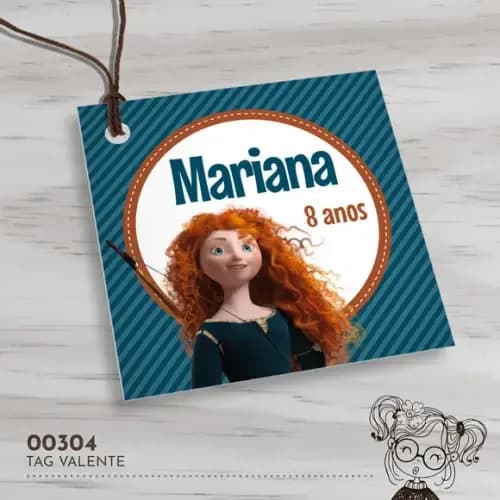 Tag Quadrada Valente - 00304